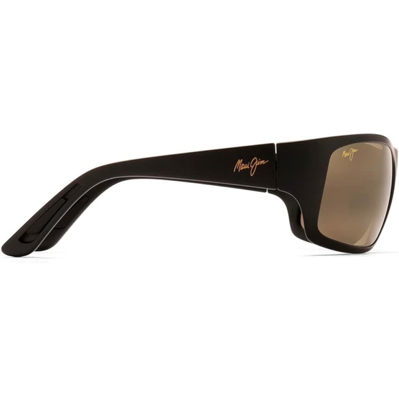 Maui Jim Haleakala Polarized Black Matte Sunglasses - Picture 2 of 10